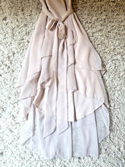 ASOS Embroidered Bird & Floral High Low Tie Dress sheer pink Bohemian Beach 4