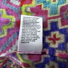 Camilla Rainbow Road Maxi Dress, Silk, Wear Multiple Ways, Rare, Vintage OSFA.