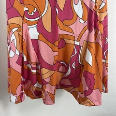 Mackenzie & James Dress Womens Small Retro A-Line Sleeveless Lightweight Stretch