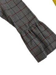 Zara Plaid Women Gray Casual Dress Size XS No Material Tag