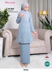 FREE SHIPPING New Baju Kurung Women Muslimah Long sleeve Modest wear cotton