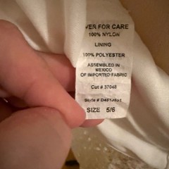 Windsor White Strapless Silver Sequin Dress