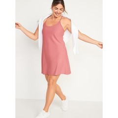 Old Navy Active PowerSoft Pink Racerback Workout Dress Size Small