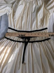 Hunter Bell Rene Dress Ivory size 2 NWT&rsquo;s Classic Designer Retail $495.0