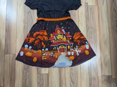 NWT! The Stitch Shoppe Loungefly Disney Haunted House Allison Dress *Glow Dark L