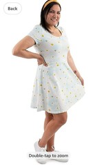 Loungefly Disney Winnie The Pooh Honey Bee Bear Daisy Skater Dress Plus Size 2X