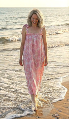 Innika Choo ~ Sweet Florals Strappy Shoulder Tie Dress One Size AU 8 10 12 14