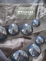 ROKSANDA ILINCIC for WHISTLES Embellished Asymmetrical Pencil Dress SIZE UK 12