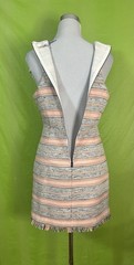 Lovers + Friends Women Size Medium Dress Tweed Sleeveless Cutout Festival Event￼