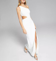 Crystal Doll Juniors&rsquo; One-Shoulder Gown MSRP $79 Size 7 # 14A 1312 Blm