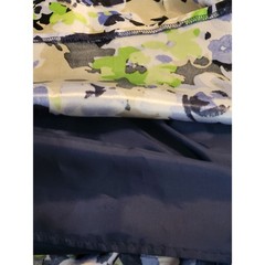 Women Dress Size 12 Black Label by Evan Picone Floral Lined Spring V Neck