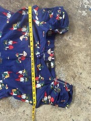 Collectif London dress size 16 with gnomes troll and mushroom vintage pinup