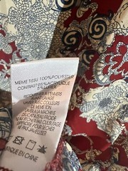 Miss Me Bohemian Peasant Dress Rust Floral Paisley Womens Size XL Black & Taupe