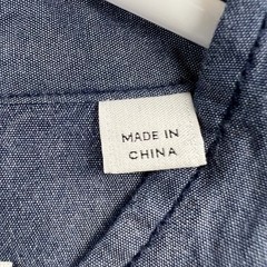 LACOSTE Shirt Dress Women 36 Blue Excellent Band Chambray Midi Belt Tie Long