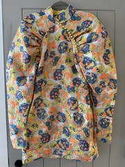 ROTATE BIRGER CHRISTENSEN PUFF SLEEVE DRESS
