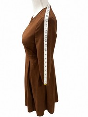 Womens Brown ¾ Sleeve Spring, Summer, Autumn And Winter Elegant Sz S