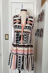 Devotion Twins Kithros Sleeveless Multicolor Dress Sz S Pre Owned