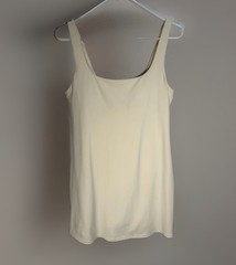 Aerie Offline Athletic Skort Dress Womens Sz Large Pale Yellow Tennis Active