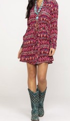 Roper Dress Western Boho