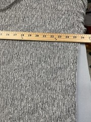 J Jill Womens Dress L Gray Linen Blend Pure Jill Travel Beachy Stretchy Capsule
