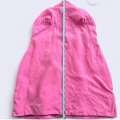 Luxe Natalie Rolt Poppy Pink Linen Mini Dress Halter Made in Australia