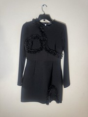 Bella Barnett. Designer Fashion Black Dress Sz L