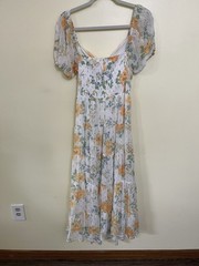 NEW Altar’d State Floral Maxi Dress Size Medium NWT