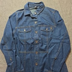 Frye Women&rsquo;s 100% Cotton Form Fitting Buttons Pockets Mini Denim Dress