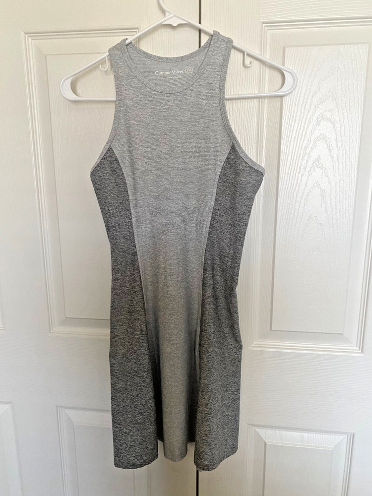 Womans Outdoor Voices Athena Athletic Dress Grays Size XS