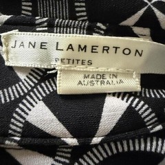 Jane Lamerton Petites Vintage Geometric Wrap Dress