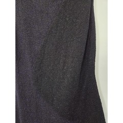 Reiss Vincenne Black Blue Sleeveless Bodycon Glitter Metallic Mini Dress, Medium