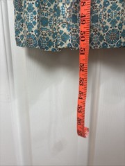 Anthropologie Women’s Midi Dress Sz XS Ruffle Smocked Tiered Button Front Cotton