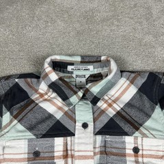 Duluth Trading Co. Shirt Dress Womens Medium Multicolor Plaid Fokelore Flannel