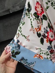 Pretty Monsoon Kimono Ivory Blue Size 22 Floral Summer Dress…
