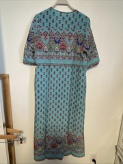Women Boho Floral Long Maxi Summer Beach Dress Sundress Size 3XL NEW