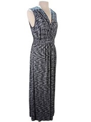 Spense Maxi Sundress Womens XL Black Boho Chic Resort Contemporary Modest Casual