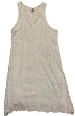 Speechless Women’s Sz Medium White Lace Dress Nylon, Cotton & Polyester *READ