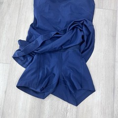Lululemon Align mini Dress with Liner Shorts & Phone Pocket in Navy Blue, size 6