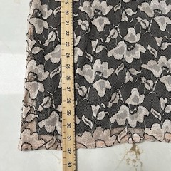 Rare London Limited Edition Mint & Blush Lace Plunge Front Dress Size 8 Bodycon