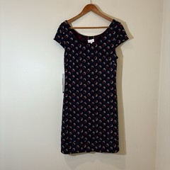 Beauport Womens Reversible Jersey Knit Dress Womens Medium Career Stretch