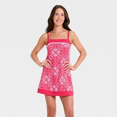 Women Everyday Soft Active Court Dress – All In Motion Red Bandana
