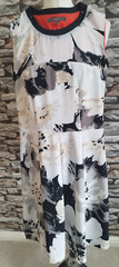 Next Elegant Ladies Floral Dress With Pleat Skirt Multicoloured Size UK 6