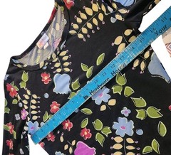 Lularoe Julia Tulip Floral With Dipped Dot Hem XXS