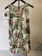 Roller Rabbit Women’s Short Sleeveless Dress Lined Floral Print Size Medium