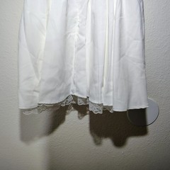 White Lace Corset Style Mini Dress | Cottagecore Fairycore | Size M Fit& Flare
