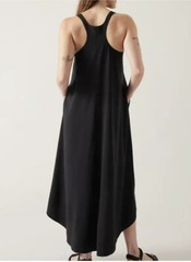 NWT Gorgeous ATHLETA Presidio Black Dress Pockets Sz. Petite Extra Small NEW PXS