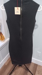 Tags Still On Small Rolla Coster Womens Dress Gray Zip Up Tank Dress X
