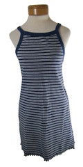 NWT Levi&rsquo;s Women&rsquo;s Devon Racerback Tank Dress L Blue MSRP$54