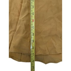 House of Foxy Mustard Yellow 1940s Style Crepe Tea Dress Womens 14 Retro Midi