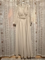 Lavetir Women&rsquo;s Dress Semi- Formal Sheer Sleeves New With Tags Size 14
